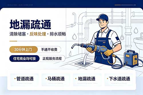 廊坊地漏疏通